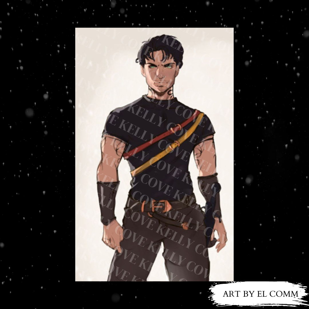 Darius Art Print by El Comm From The Hidden of Vrohkaria Series image 0