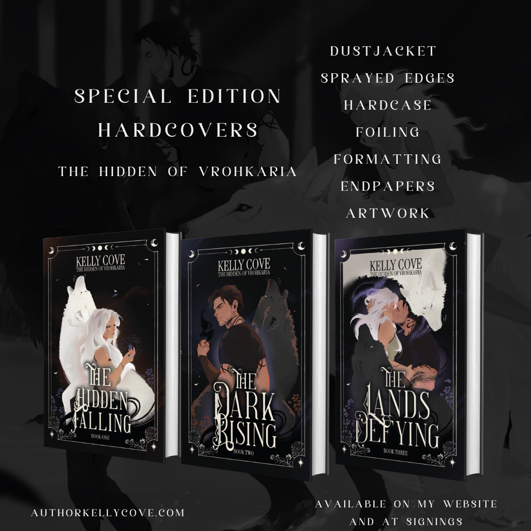 PRE-ORDER SPECIAL EDITIONS The Hidden of Vrohkaria Hardcovers