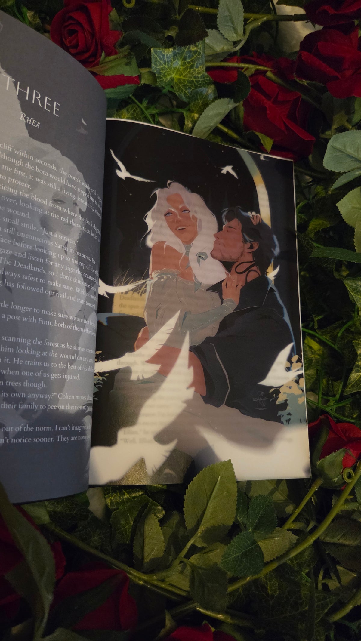 Hardcover Overlay - Rhea and Darius