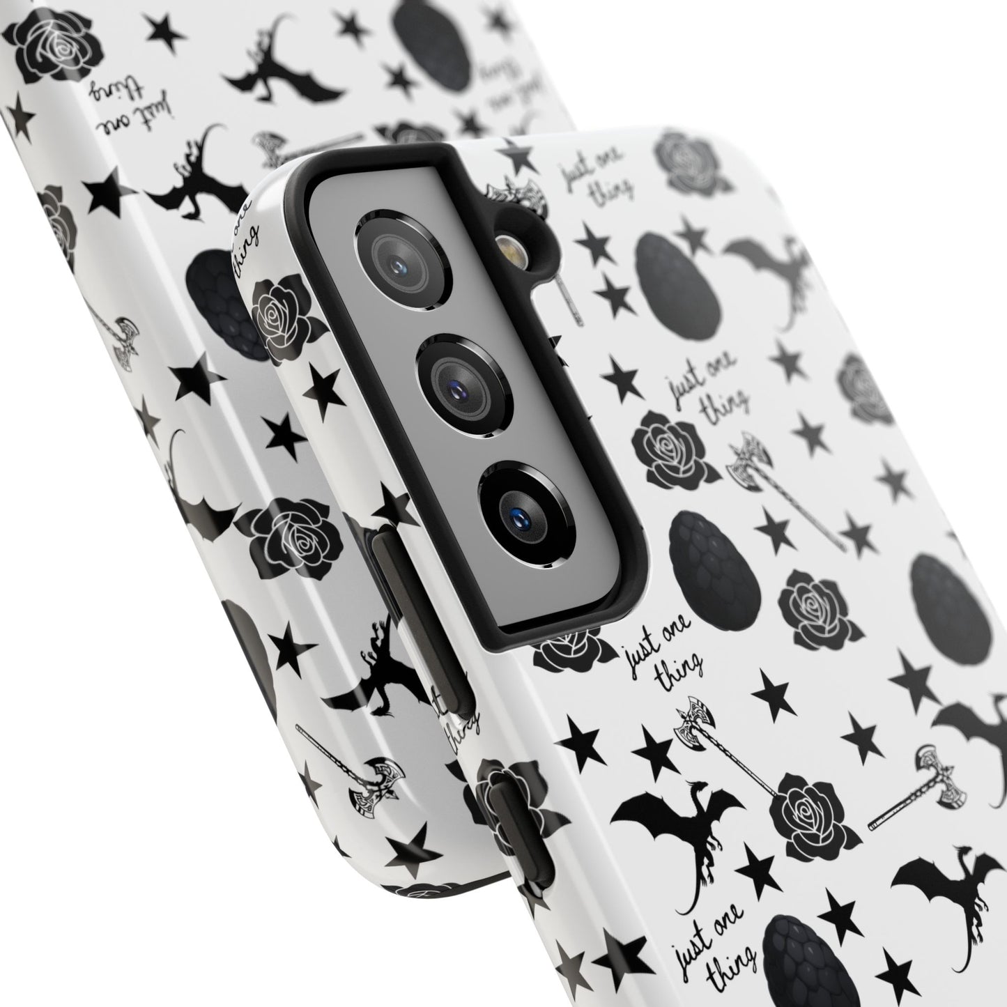 Just One Thing White Tough Phone Cases